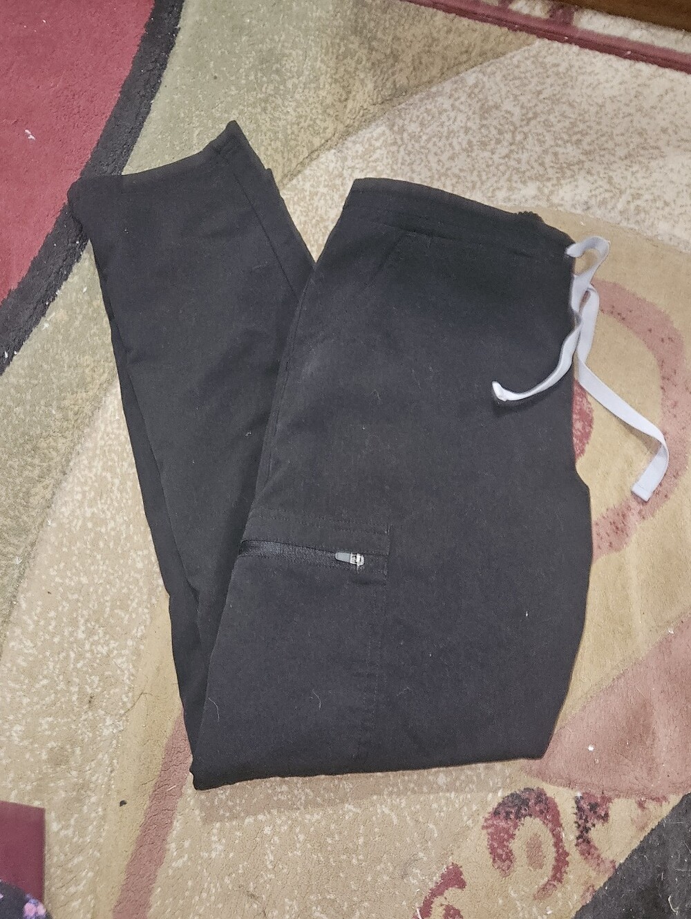 Black Kade Scrub Pants